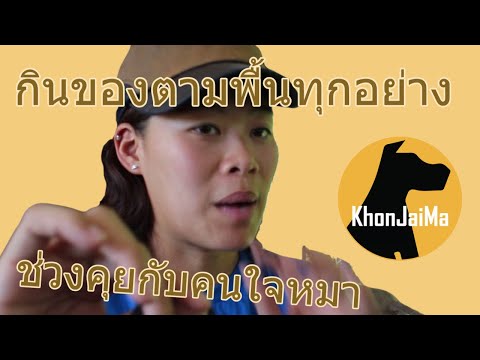 ช่วงคุยกับ Khon Jai Ma | ปัญหาชอบกินของตามพื้นทุกอย่าง