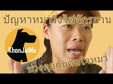 ช่วงคุยกับ Khon Jai Ma | ปัญหาหมาวิ่งไล่จักรยาน